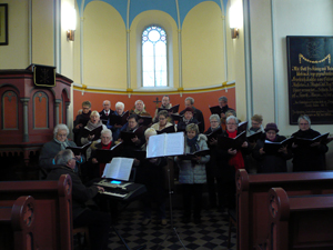 Gemischter Chor "Viktoria" Bad Salzelmen e.V. in der Calenberger Kirche Advent 2017