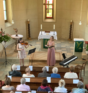 Konzert "Perlen des Barock" in der Pechauer Kirche St. Thomas am 28. Juni 2023 zur 1075-Jahrfeier Pechaus